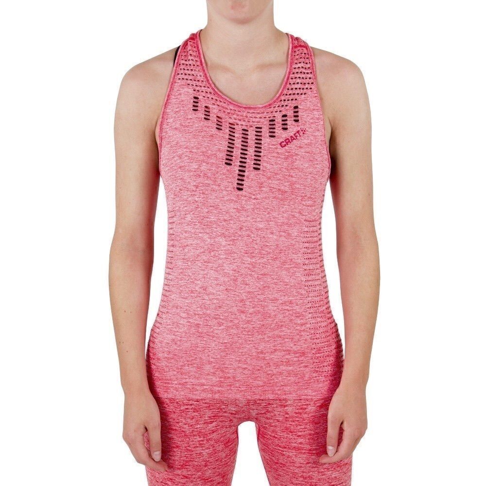 Craft Core Seamless Pink Run Tank Small